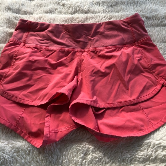 pink lululemon speed up shorts 2.5” - Picture 1 of 2